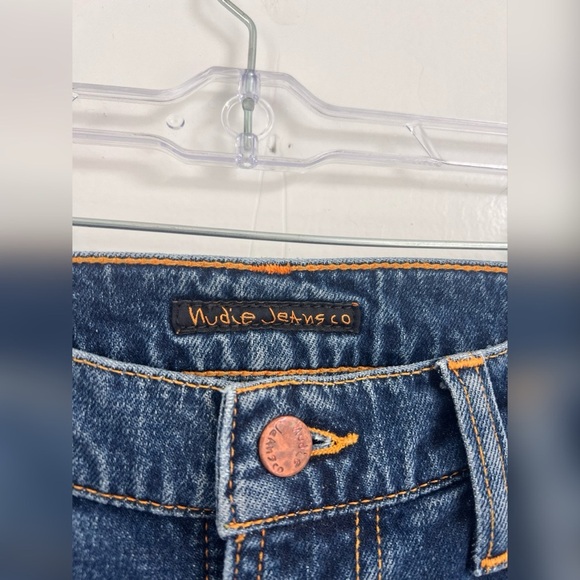 Nudie Jeans Co Lean Dean Troubled Sea
$195.00 Size 29 Inseam 32 - Picture 6 of 8